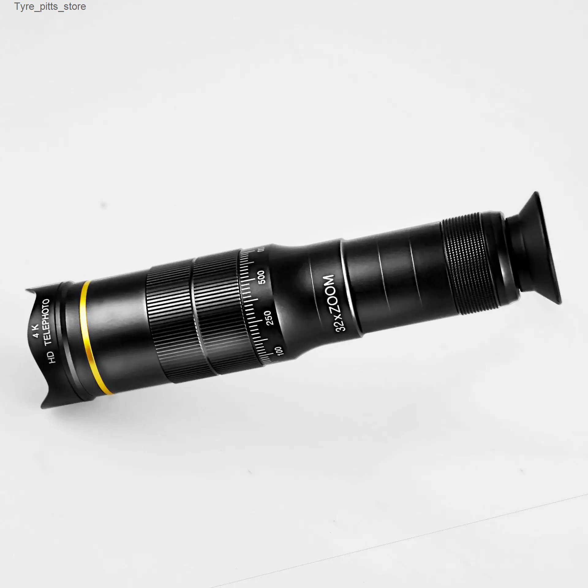 Telescopes New 4K Mobile Zoom Lens 22/32 x High Power HD Camera and Video Telephone Remote Control Lens L240910