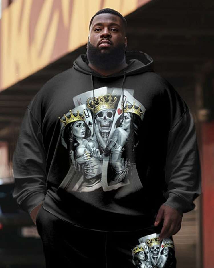 Hot Selg 3D Large Sweater Swirl Print Long Sleeve Hoodie Men's Sweatwear