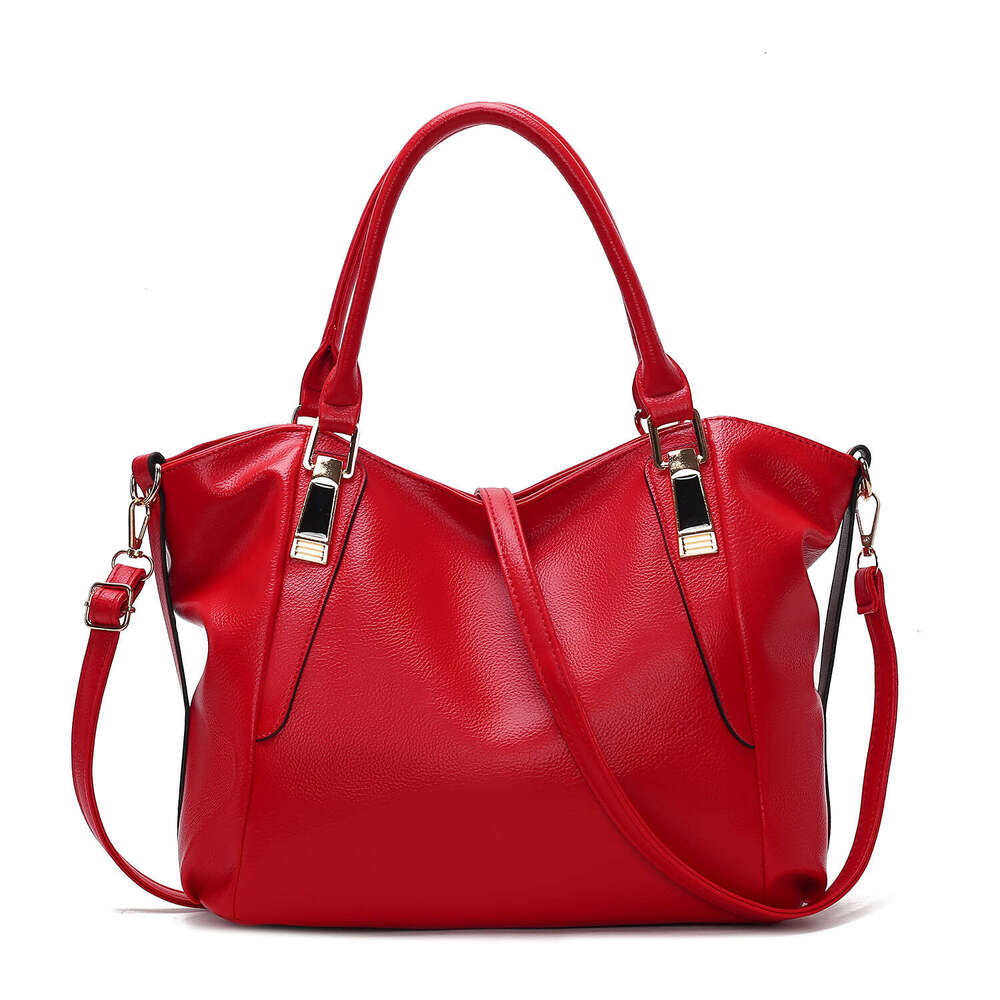 High quality women's handbag, shoulder bag with brand new leather texture, lychee grain shoulder bag
