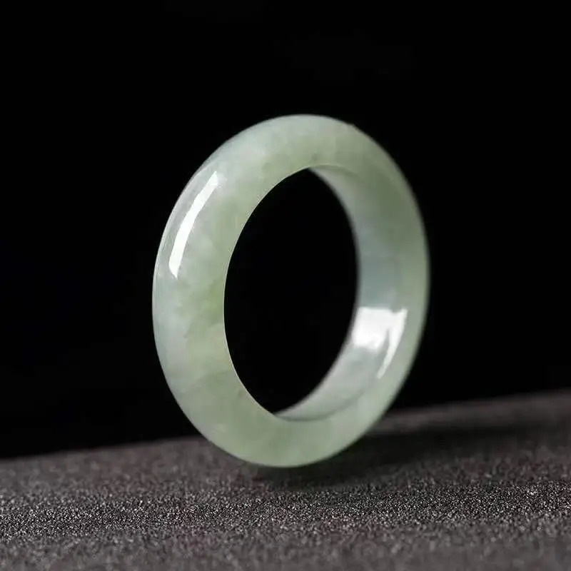 Classic natural jade ring simple jade ring women party wedding jewelry gift rings for women 241202