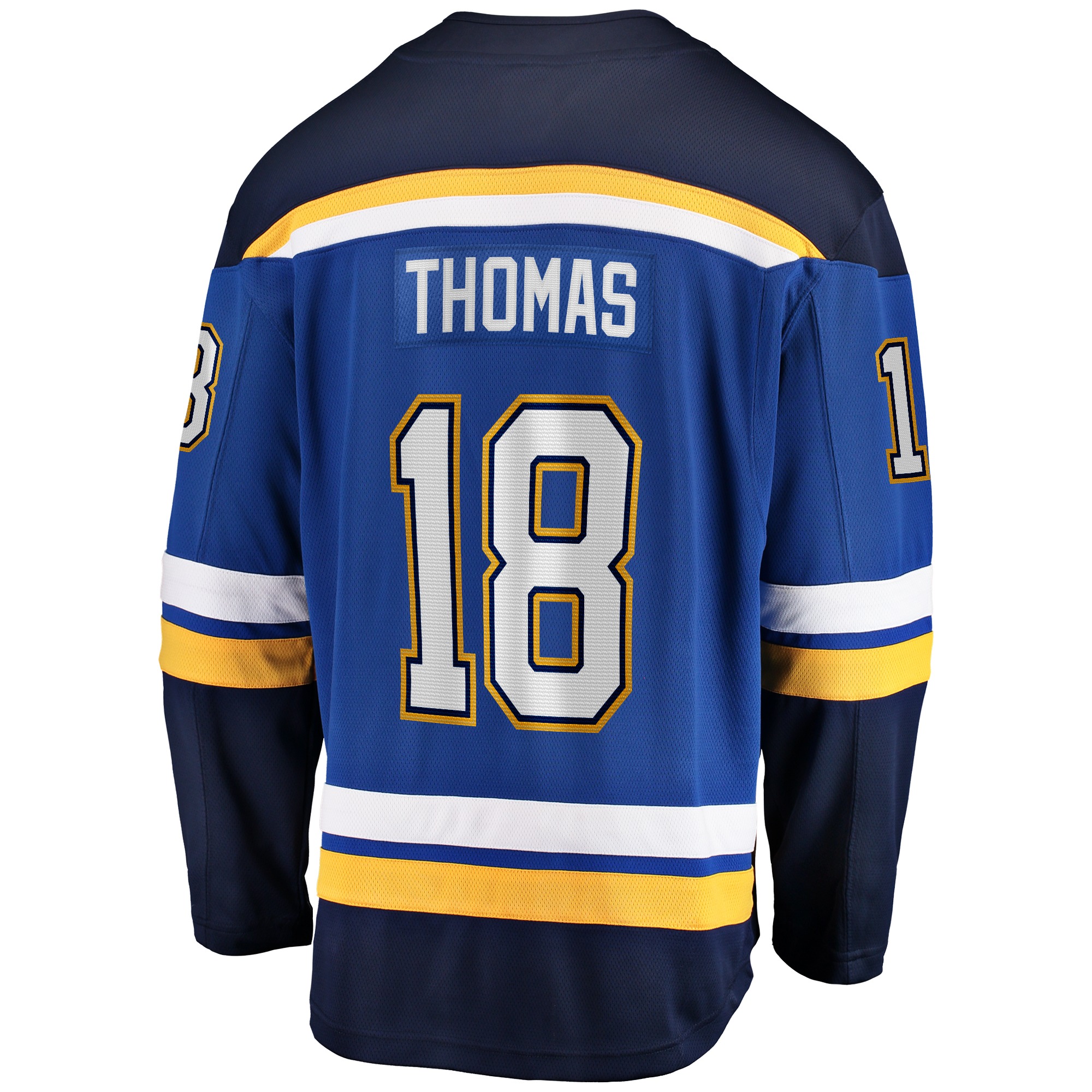 18 Robert Thomas stl hockey blues jersey Kyrou Pavel Buchnevich Binnington Brayden Schenn Dylans Holloway Jake Neighbours Brett Hull Wayne Gretzky jer