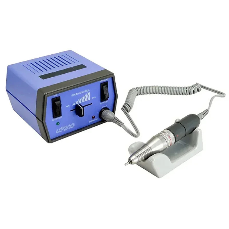 UP200 Nail Art Machine Handle 3-Pin Electric Ergonomic Pen 35000 RPM Electric Nail Drill Bit 241202