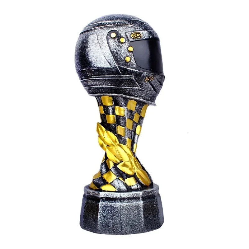 Racing Helmets Home Decorations Ornaments Creative Trophies Resin Crafts Creative Sports 241202