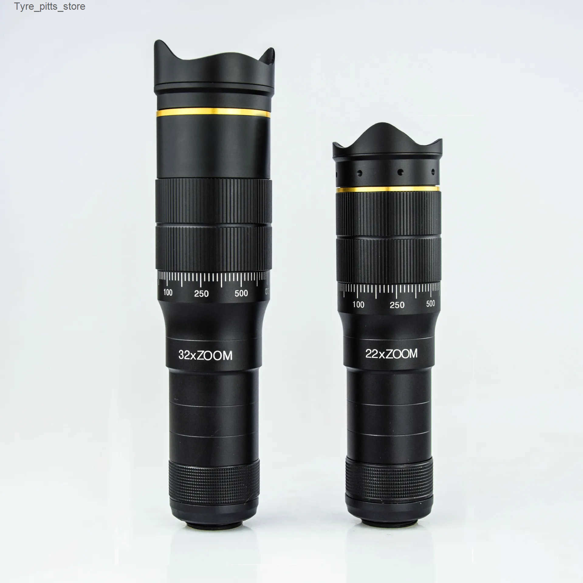Telescopes New 4K Mobile Zoom Lens 22/32 x High Power HD Camera and Video Telephone Remote Control Lens L240910
