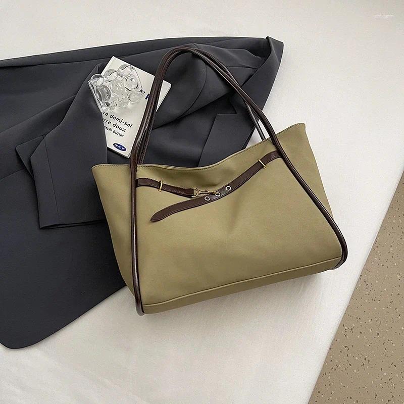 2025S designer Women Suede Retro Style Large Capacity Leather Shoulder Bag - Black Coffee Commuter Fashion Tote Handbags Handbag shoulder women bag