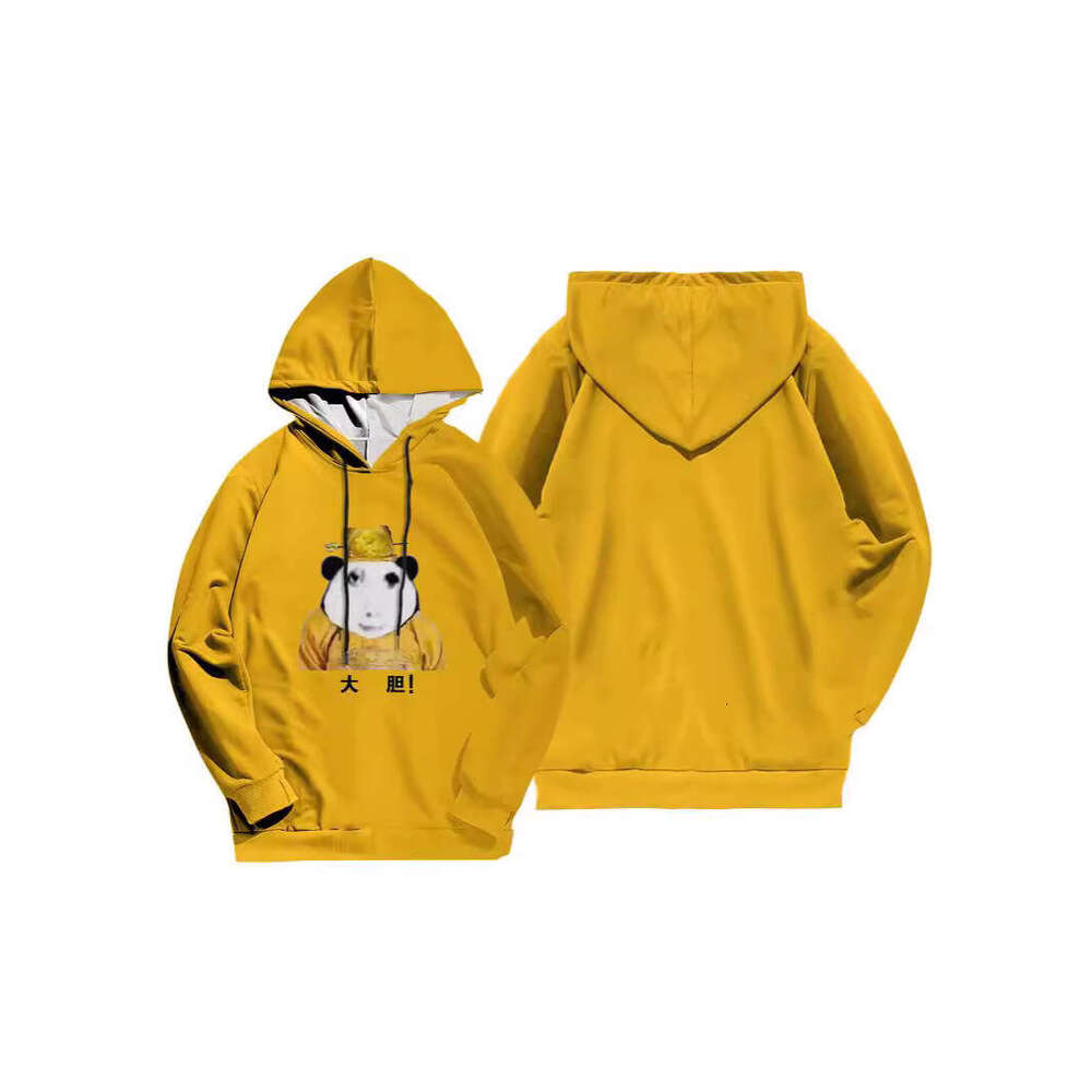 Same bold hoodie autumn new dragon design funny 3D printed pattern hooded sweatshirt