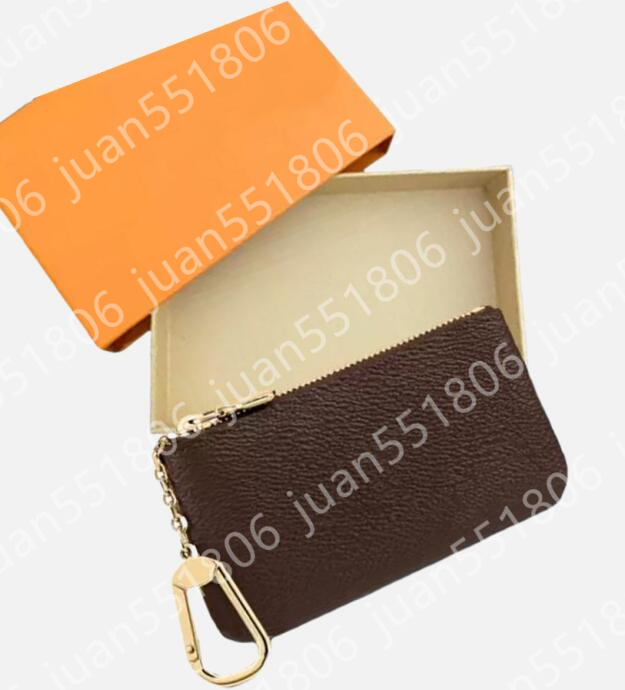 Designer Wallet Womens Mini Zippy Organizer Bag Credit Card Holder Coin Purse Key Pouch Purses Keychain Bags Clutch with Box