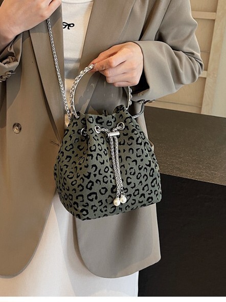 Autumn And Winter, New Fashionable Chain Crossbody Bag, High-end Bucket Women Bags Handbag Designer Handbags