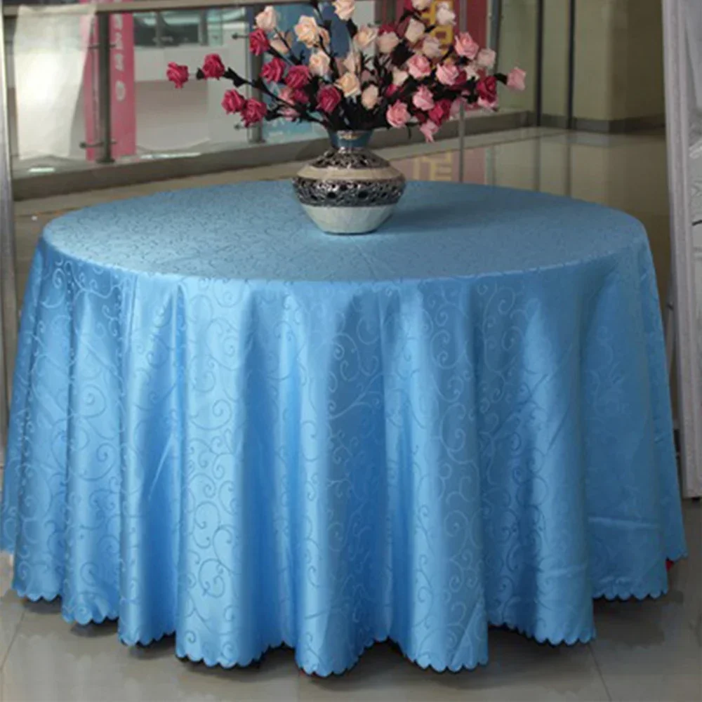 Plaid Cotton Linen Round Tablecloth Wedding Hotel BanqueTable Cloth For Hotel Birthday Wedding Banquet Restaurant Festival Party 75