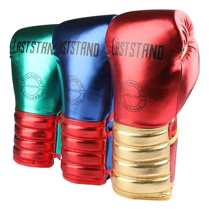 6-2oz colored metal childrens/Audlts womens boxing gloves used for beach bag punching training Muay Thai Sanda fighting gloves Guantes De BoxeoW241125