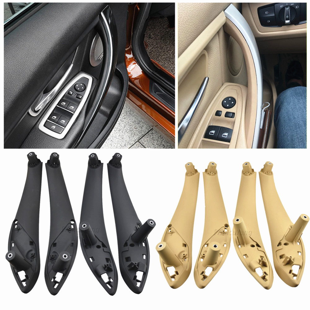 Car Interior Door Handle Pull Trim Cover For F30 F31 F32 F33 F34 F35 F36 F80 Left Right Inner Panel Black Beige