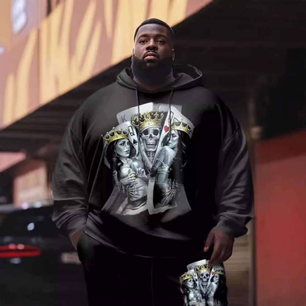 Hot Selg 3D Large Sweater Swirl Print Long Sleeve Hoodie Men's Sweatwear