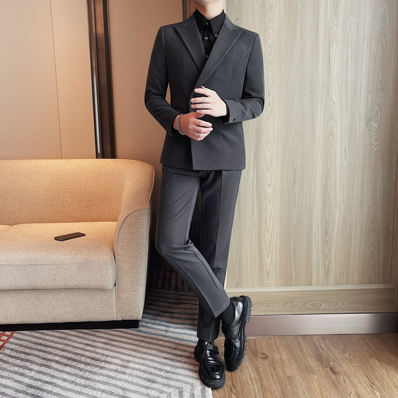 HX11 Two-piece suit for men Business casual suit