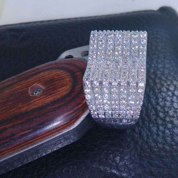 168pcs Topaz Gemstone Ring Set, 10K White Gold Filled, Anniversary Gifts for Women dh910320090