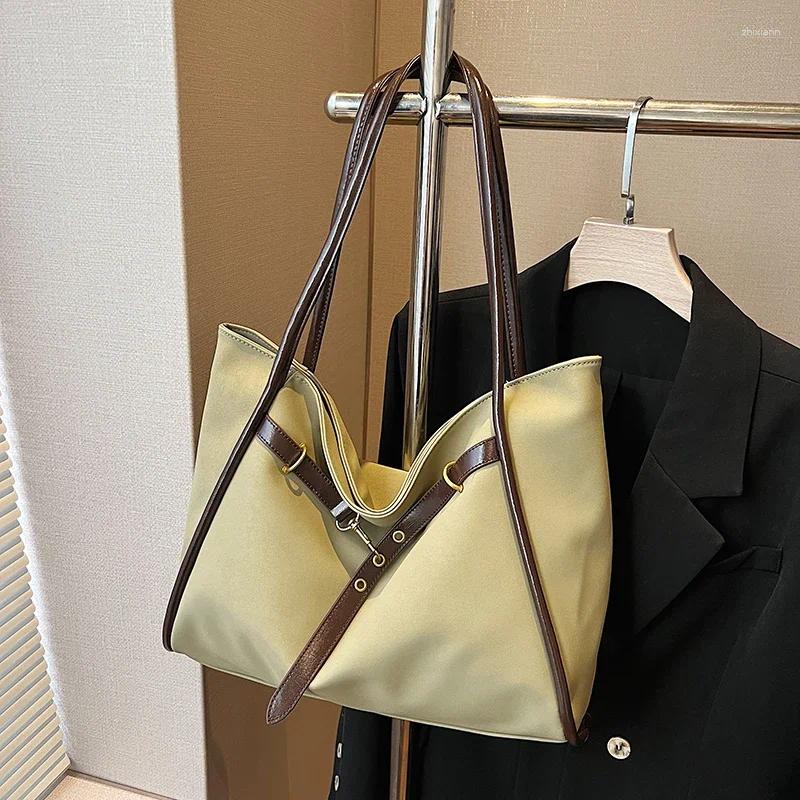 2025S designer Women Suede Retro Style Large Capacity Leather Shoulder Bag - Black Coffee Commuter Fashion Tote Handbags Handbag shoulder women bag