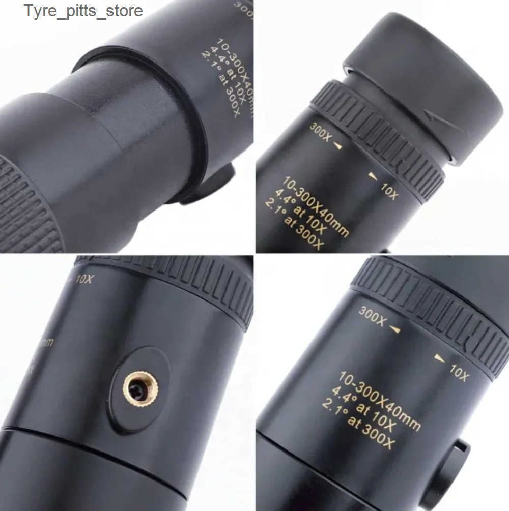 Telescopes 10-300X40 zoom high-definition single tube zoom mobile phone camera L240910