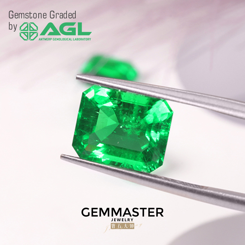 Emerald Cut Lab Grown Emerald VVS VS Green Gemstone Colombia Color Hydrothermal Lab Emerald With Certificate loose Emerald