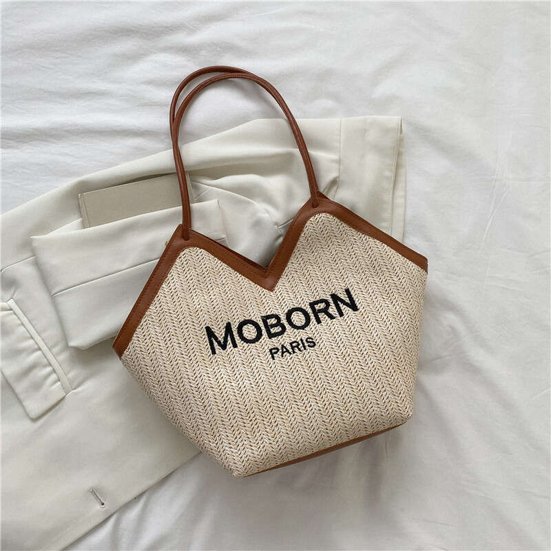 Women's Autumn New Trendy Casual Large Capacity Niche Fashion Shoulder Tote Bag Minimalist Armpit B1