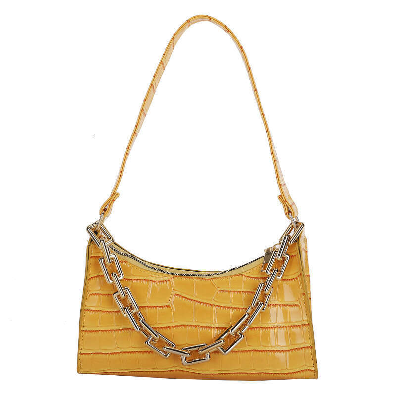 Wholesale New Summer Women's Retro Underarm Chain Bar Purple Stick Single Shoulder Handheld Small Square Trendy Bag B2