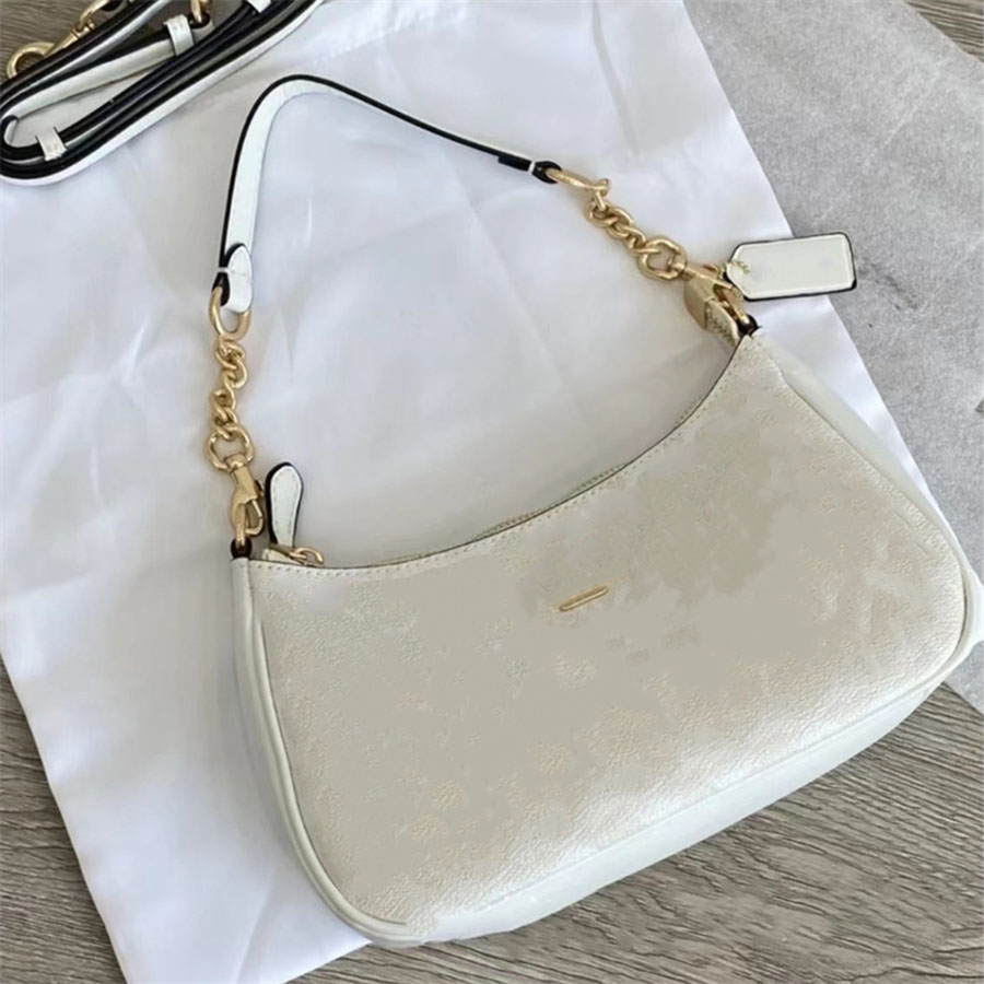 Designer women's bag new underarm women's bag Glacier white teri shoulder bag Fashion All-in-one casual Presbyterian Tote bag all-in-one shoulder hand shopping bag