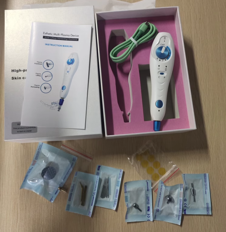 Portable Korea Cold plasma skin care face skin regeneration facial treatment with plasma lifting Ozone Acne Freckle Remove for Beauty Salon Use