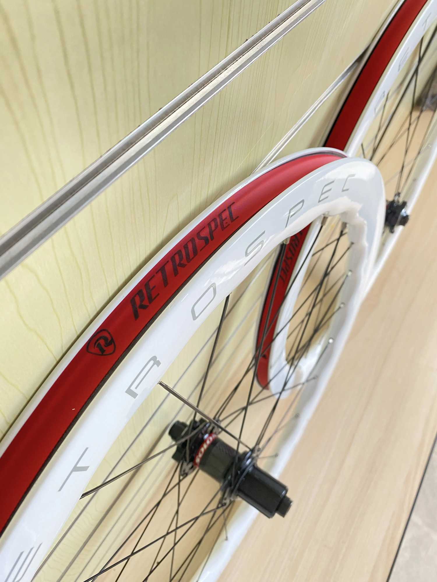 Bike Wheels Road Bike Carbon Fibre Wheel Set Wavy RETROSPEC Disc Brake RS 4 Bearing 700C Thru Axle Road Bicycle Carbon Wheel Set RS-H290 S241223