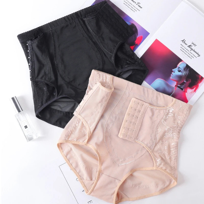 Butt Lifter Panties High Waist Tummy Control Body Shaper Cincher Panty Girdle Shapewear Underwear 241121