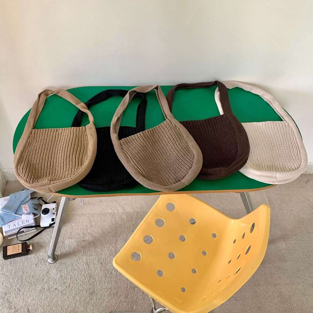 Vintage Handbag, Crossbody Knitted Shopping Women's Shoulder Bag, Tote Bag B2