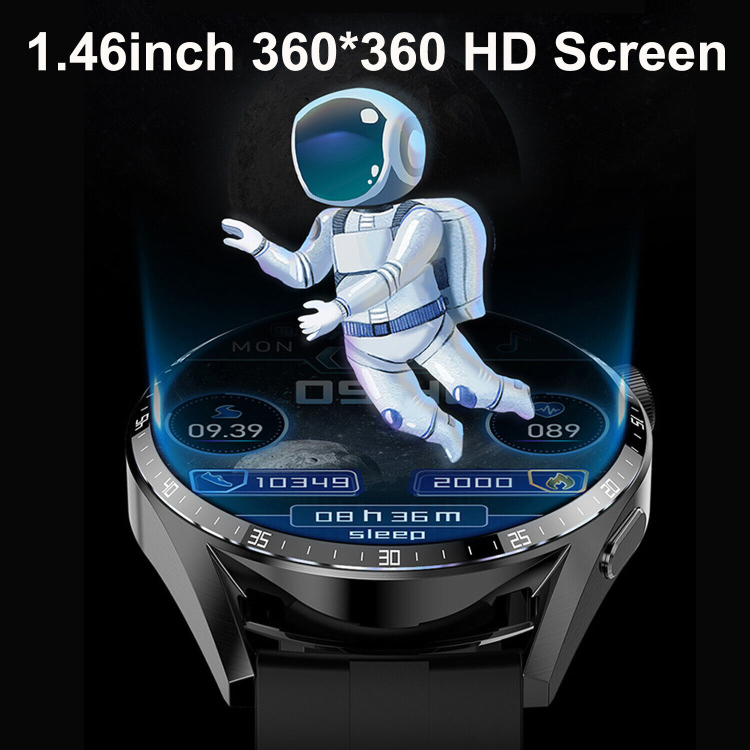 2025 Smart Watch For Men/Women Waterproof Smartwatch Bluetooth iPhone Samsung