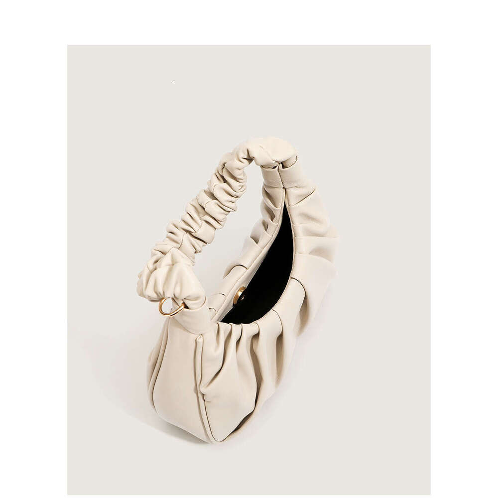 New Pleated Tote Soft Leather Clouds Dumpg Underarm Bags Summer Shoulder Crossbody Bag