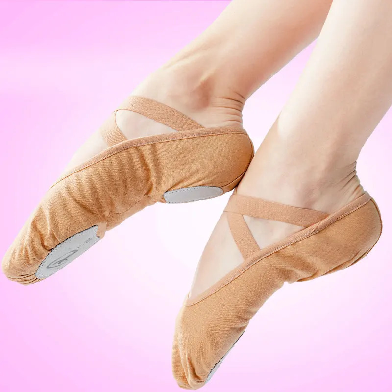 Women Ballet Flats Shoes Ballet Shoes For Gilrs Dance Shoe Soft Girls Kids Ballerina Practice Dance Shoes Canvas