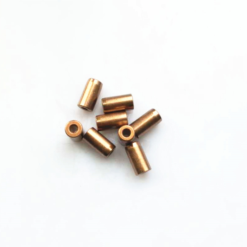 High Precision Micro Bearings with Oil-Lubricated Powder Metallurgy Design - Inner Diameter 3mm, Outer Diameter 7mm, Length 18mm