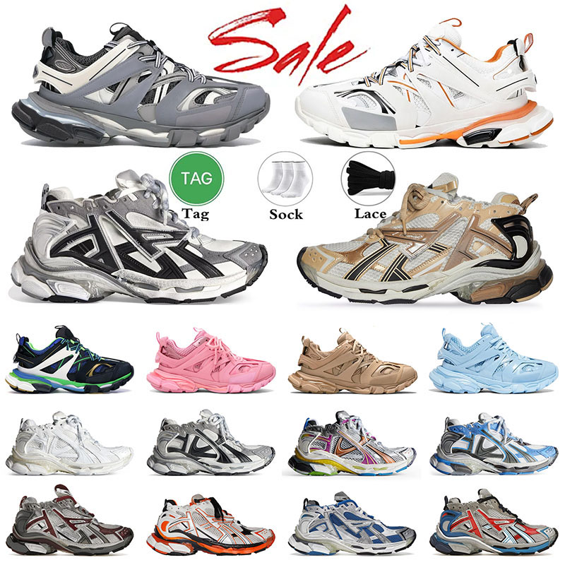 aaa+ Quality 3.0 Fashion Casual Shoes 3 Designer Men Women Skate Sneaker Triple Black White Pink Blue Brown Grey Mens Womens Trainers Sports Snea
