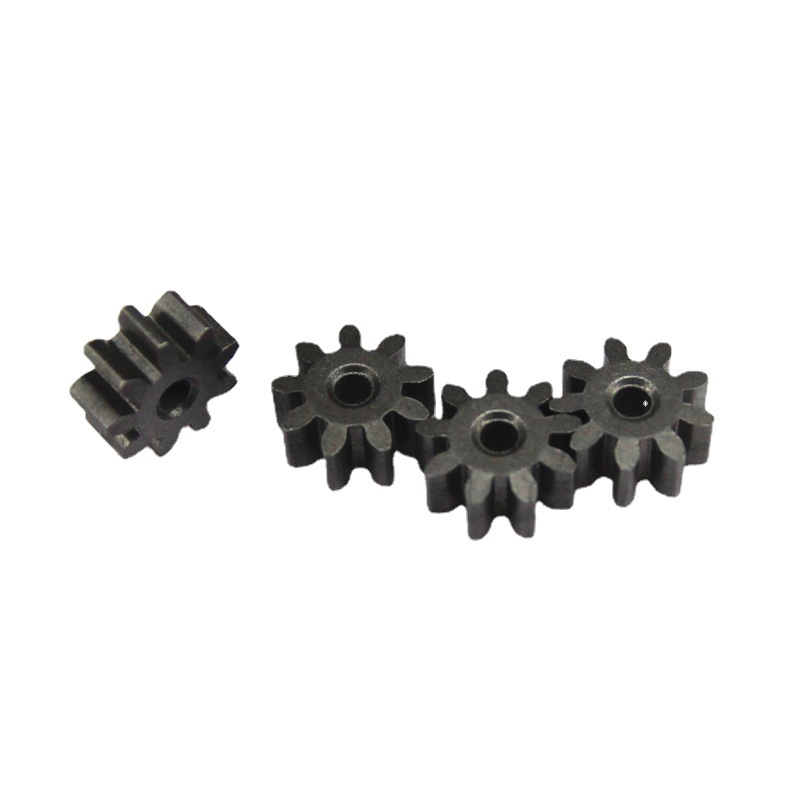 Micro Precision Cylindrical Straight Gear - 1.25 Mod, 9 Teeth, ID3mm Powder Metallurgy Process