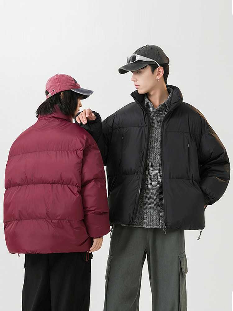 Brand mens Thick Jacket Fashion Park Smooth mens Winter Warm Thick Jacket High Quality Jacket W240920