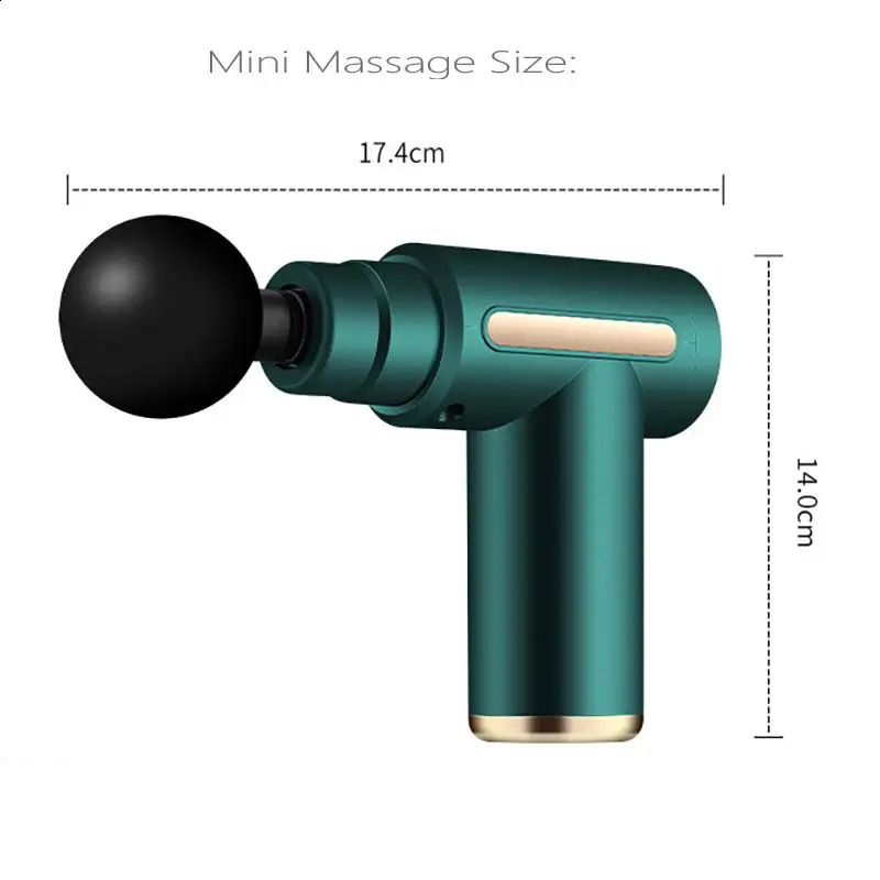 Deep Tissue Muscle Fascial Gun Muscle Massage Gun Handheld Percussi on Massager For Body Back And Neck Leg 241203