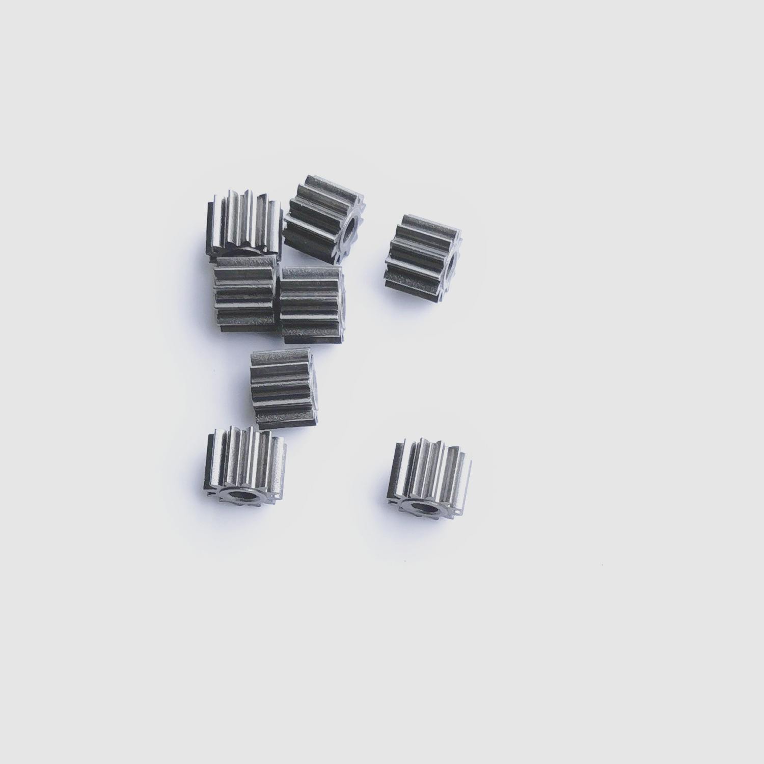 Model 0.8 12-Tooth Straight Gear Made from Powder Metallurgy Process, Inner Diameter 4mm