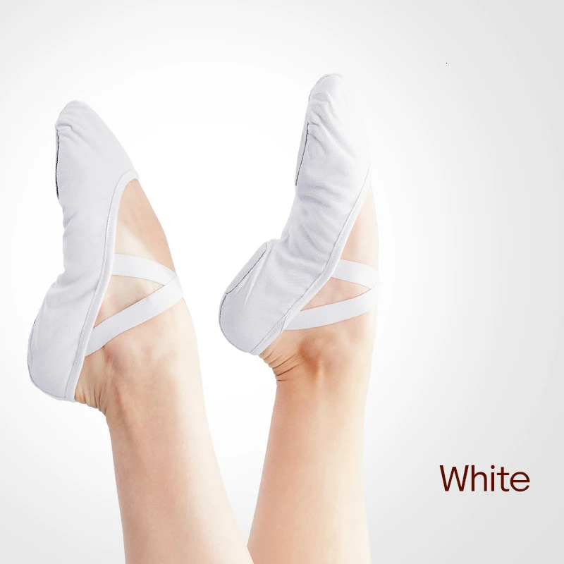 Women Ballet Flats Shoes Ballet Shoes For Gilrs Dance Shoe Soft Girls Kids Ballerina Practice Dance Shoes Canvas
