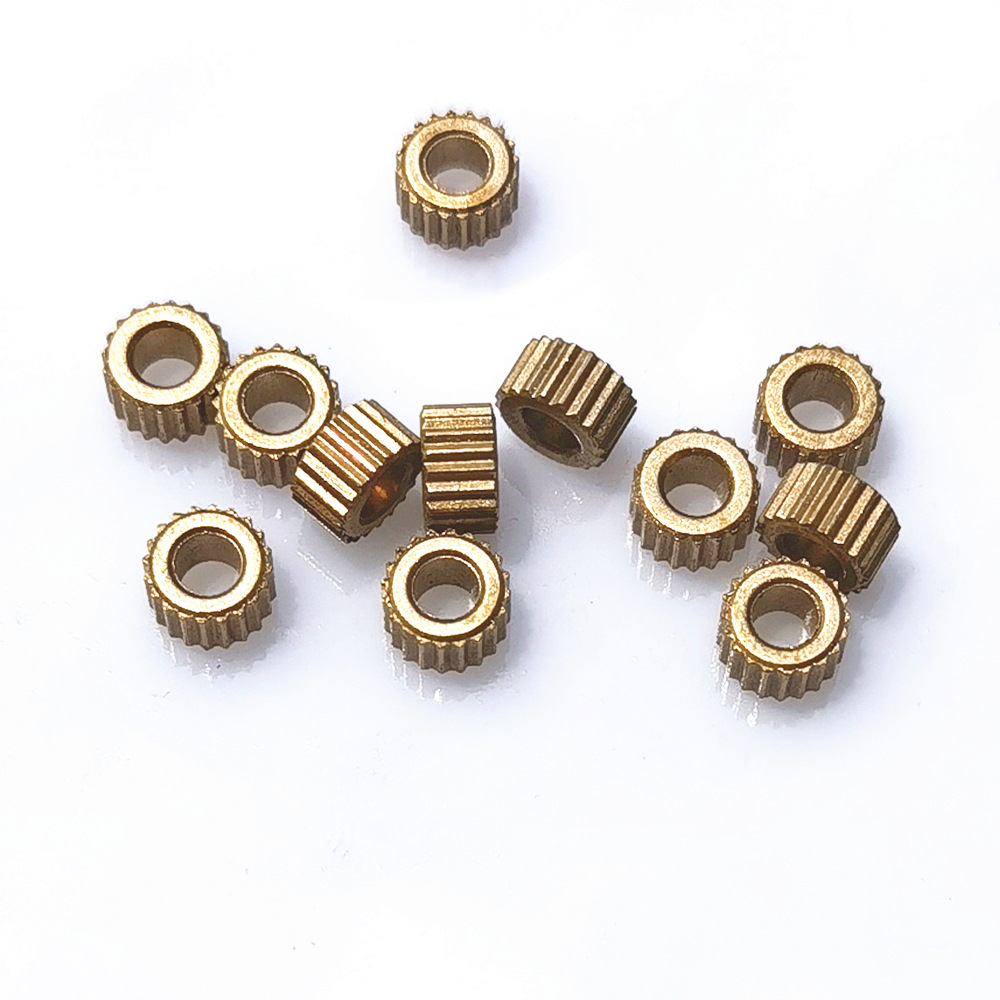 Powder Metallurgy Copper-Based Oil Bearing Bushing with Inner Diameter of 3mm, Outer Diameter of 6mm, Length 3.5cm - Self Lubricating