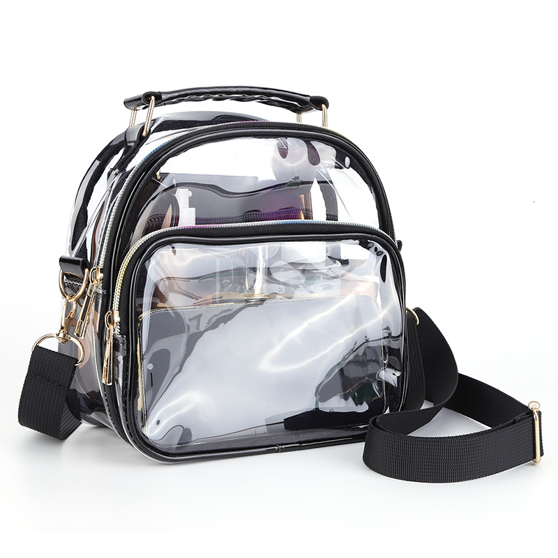 The 2025 new transparent ladies' bag, a small crossbody bag
