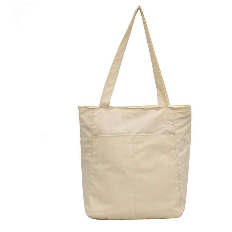 Waterproof Nylon Casual Shoulder Female Student Campus Handbag Niche Commuter Tote Large Bag