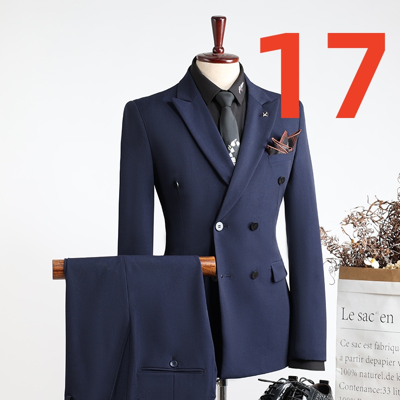 Men's Woolen k1434 Suit Jacket with Slim Fit Design for Winter Business Wear