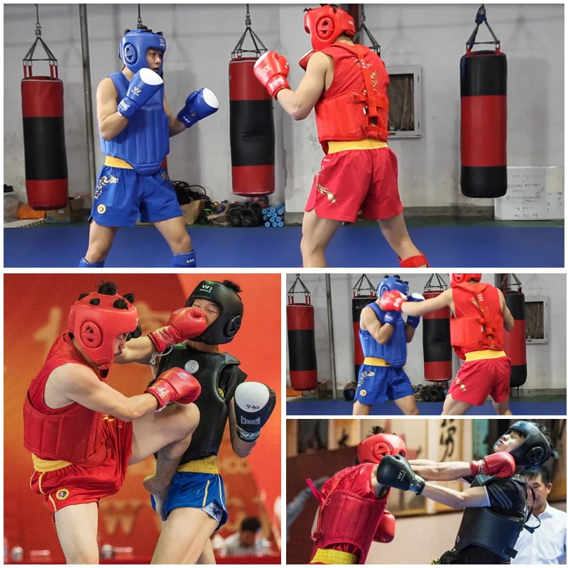 Wesing Sanda Martial Arts Chest Guard Boxing Chest Guards MMA Muay Thai Chest Protectors 241202