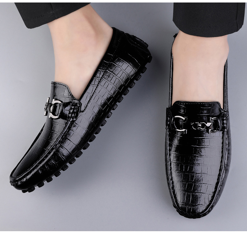 Designer 37~47 100% Calfskin Leather Dress 2023 Men's Fashion Moccasins Wedding Party Loafers Oxford Shoes for Men