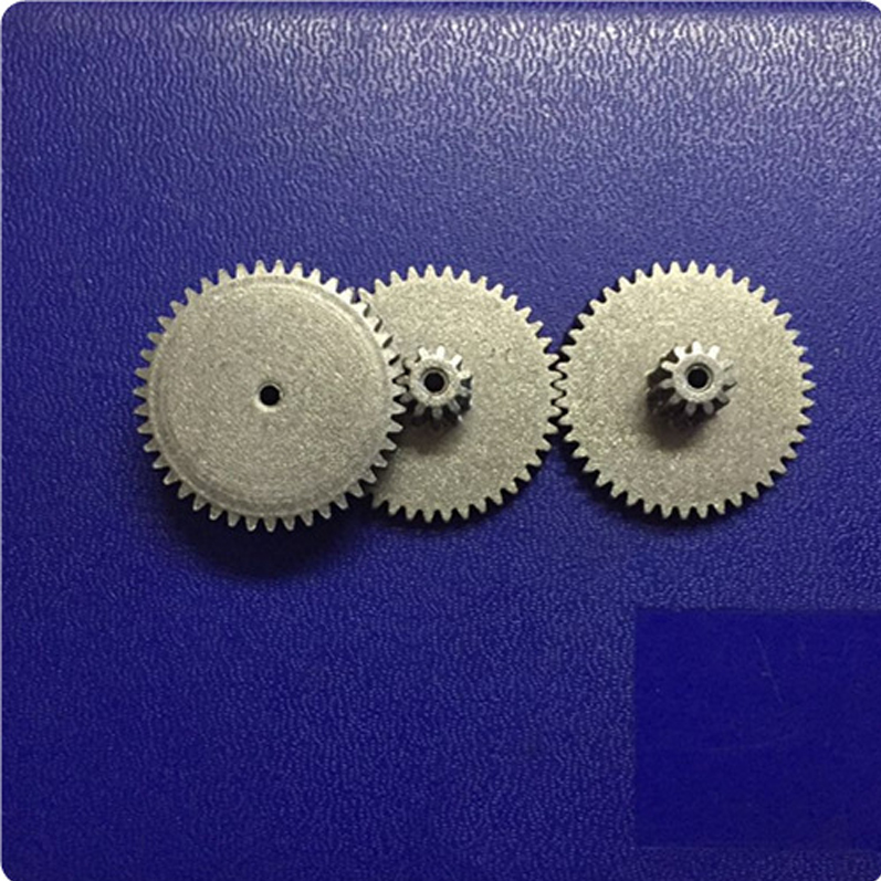 Metal Double Helical Gear - 0.6 Module, 11-tooth & 43-tooth Options - ID 2.0mm for Precision Mechanisms