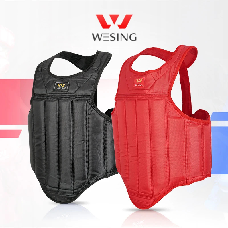 Wesing Sanda Martial Arts Chest Guard Boxing Chest Guards MMA Muay Thai Chest Protectors 241202