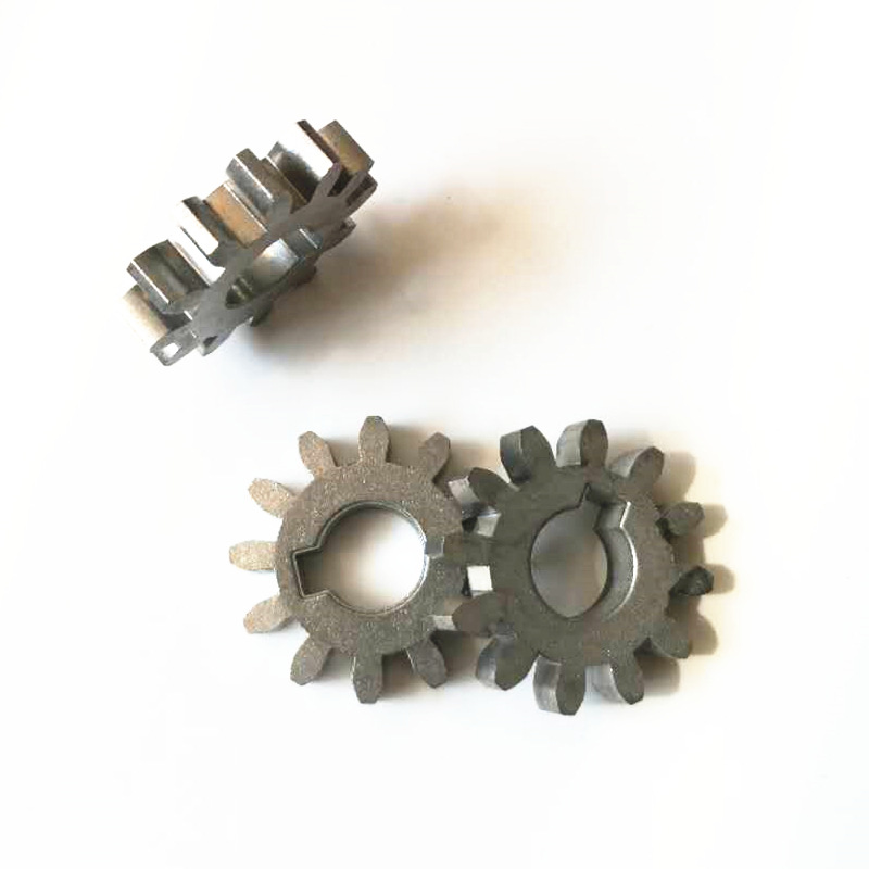 Iron-Based Powder Metallurgy Gear with Metal Teeth , Inner Diameter 10mm, 12 Teeth Model 2