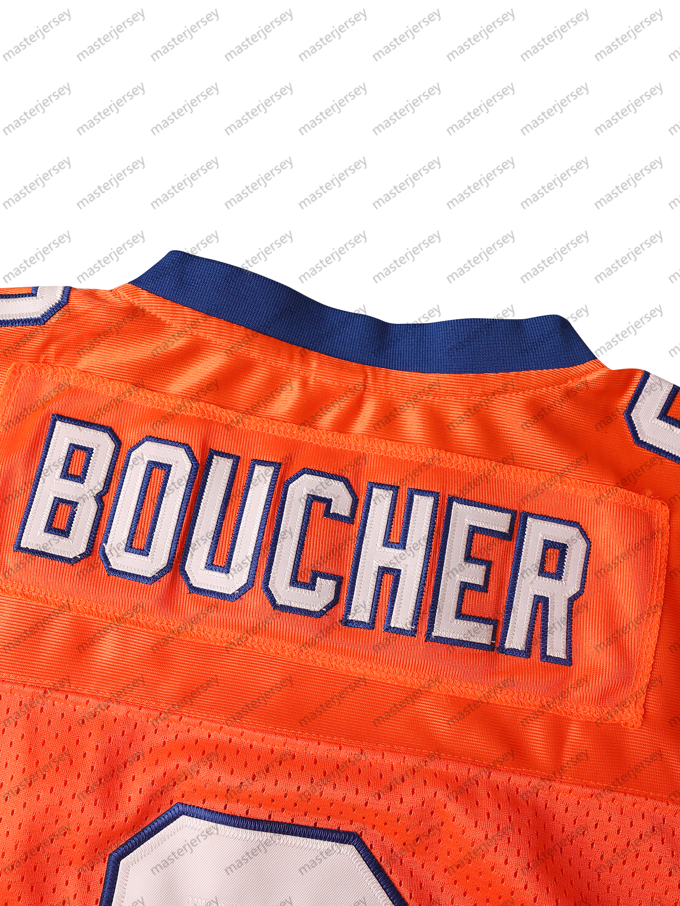 Youth/Kids #9 BOUCHER Orange Loose Breathable American Football Jerseys Embroidered for Sports, Fashion, Casual, Street In Stock Fast Shipping