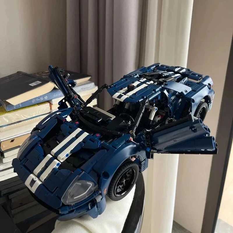 Technical Moc 42154 Technical Super Sports Car Building Blocks Set Model Racing Vehicle Assemble Bricks Toys For Kids Adult GiftXJ241203