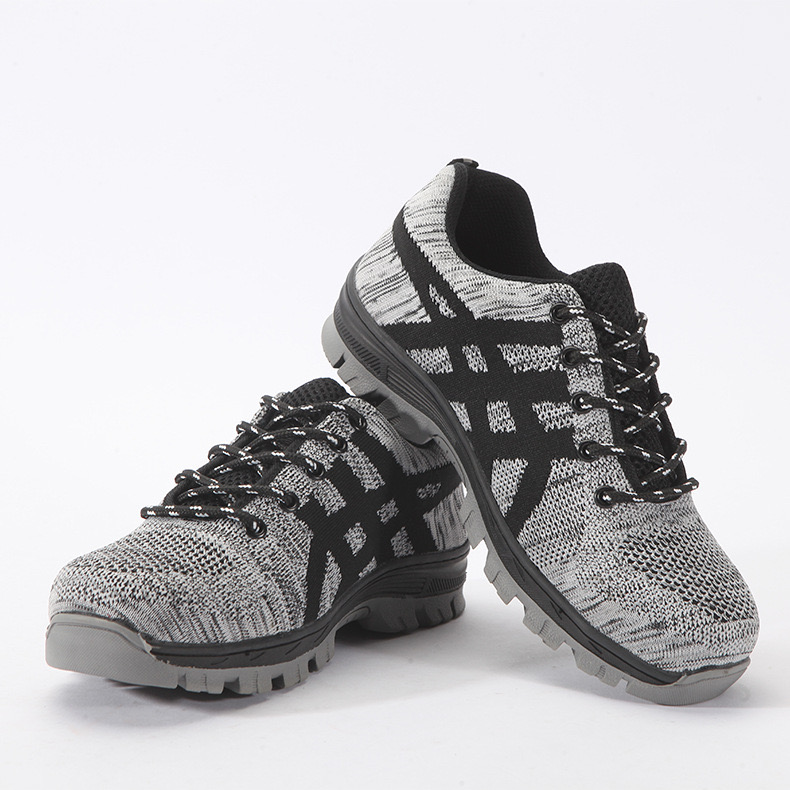Construction Steel Toe Work Safety Boots Men Shoes Anti-puncture Working Sneakers 240904